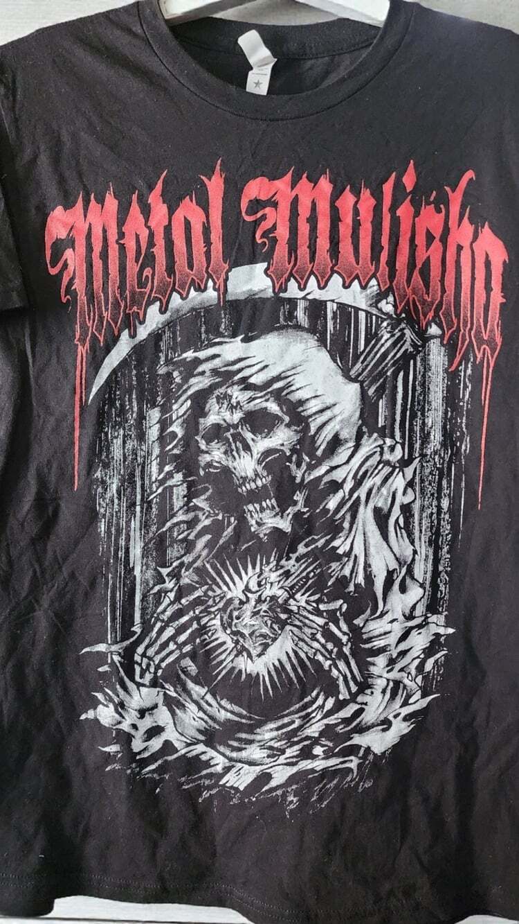 Metal Mulisha Mens Short Sleeve Graphic Crew Neck Tee Shirt Medium Expired D30